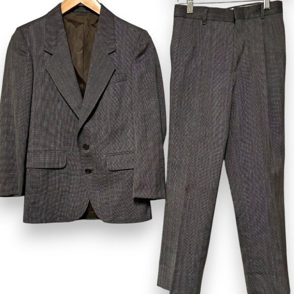 Kids Gray Matching Suit Set - Picture 1 of 9